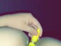 I love to masturbate this way. It hurts, but I love it.