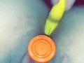 I love to masturbate this way. It hurts, but I love it.