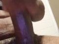 Just jacking that dick in fast food bath room