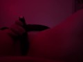 Baby girl makes herself squirt while daddies gone