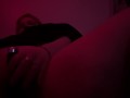 Baby girl makes herself squirt while daddies gone