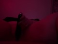 Baby girl makes herself squirt while daddies gone