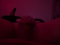 Baby girl makes herself squirt while daddies gone