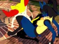 Pokemon Yuri Hentai - Braixen and lucario make scissors