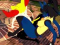 Pokemon Yuri Hentai - Braixen and lucario make scissors