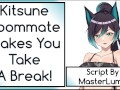 Kitsune Roommate Makes You Take A Break! Wholesome