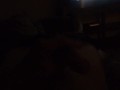 Whiching a movie and playing with long cock teasing  myself until i get hard  and showoff size dark