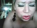 Spread your legs and pussy lips, my horny mature bitch! Look into the world with a wide open cunt!