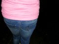 Completely soaked jeans after six hour desperation on public !!! It was so wet and warm