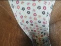 FIRST TIME pissing in my panties!