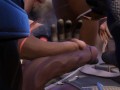Два члена трутся внутри одной девушки Frotting [3Д Хентай]