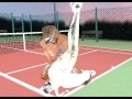 Sex with the tennis coach at the tennis court
