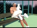 Sex with the tennis coach at the tennis court