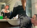 Slave Cleans Mistress Kira's Ass With Tongue After Gym - Rimjob Femdom