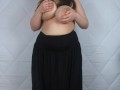 Lena Sensual Dance Topless in Long Skirt