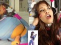 dva first time with fuck manchine squirt so hard in doggy overwacth