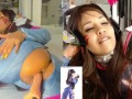 dva first time with fuck manchine squirt so hard in doggy overwacth