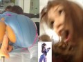dva first time with fuck manchine squirt so hard in doggy overwacth