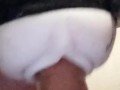 8 spurts shot in my fake pussy