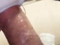 8 spurts shot in my fake pussy