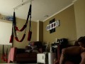 Wife on swing