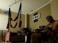Wife on swing