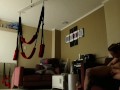 Wife on swing