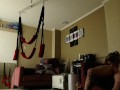 Wife on swing
