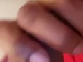 Tocándome mientras escucho follar a la Vesina 