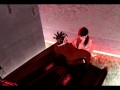 goth girl gets fucked on the garage by a black dude