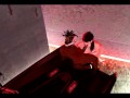 goth girl gets fucked on the garage by a black dude