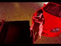 goth girl gets fucked on the garage by a black dude