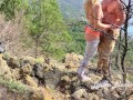 Fucking Trip to the Mountains with MILF Djelka Bianki. Outdoor Public Sex with Talk