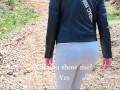 Fucking Trip to the Mountains with MILF Djelka Bianki. Outdoor Public Sex with Talk