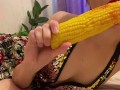 Food ass to mouth, mukbang 4K - Little Nika