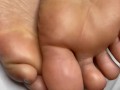 Black Girl Pushes Out Huge Creampie onto Her Ebony Feet 