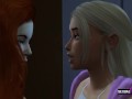 I Slam My Lesbian Girlfriend Against The Closet - Sexual Hot Animations