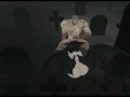 One day with a zombie dick on the graveyard