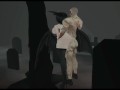 One day with a zombie dick on the graveyard
