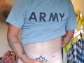 Army mechanic masturbating