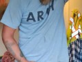 Army mechanic masturbating