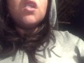 Latina fumando para ti