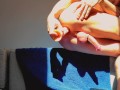 Fit guy fucks his ass with HUGE dildo of his own cock then uses a BIGGER one