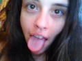Naked Food Fetish Slut TEASES You with a Chubby Girl Treat Plastic Bag Potato Chips Junk Food Yay