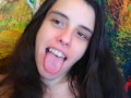 Naked Food Fetish Slut TEASES You with a Chubby Girl Treat Plastic Bag Potato Chips Junk Food Yay