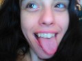 Naked Food Fetish Slut TEASES You with a Chubby Girl Treat Plastic Bag Potato Chips Junk Food Yay