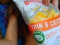 Naked Food Fetish Slut TEASES You with a Chubby Girl Treat Plastic Bag Potato Chips Junk Food Yay
