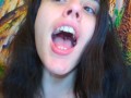 Naked Food Fetish Slut TEASES You with a Chubby Girl Treat Plastic Bag Potato Chips Junk Food Yay