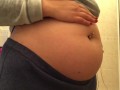 Swollen Belly Girl Bloated Belly Gurgles