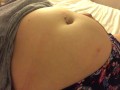 Swollen Belly Girl Bloated Belly Gurgles